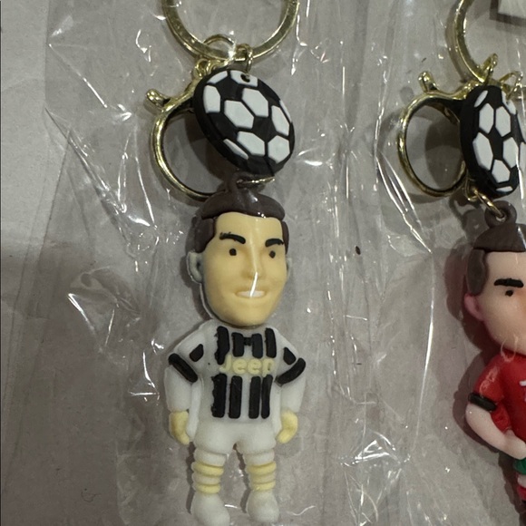 Soccer Player Keychains Set - Picture 2 of 4